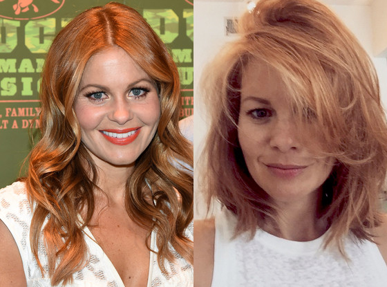 Look Candace Cameron Bure Christina Aguilera Both Get Bob